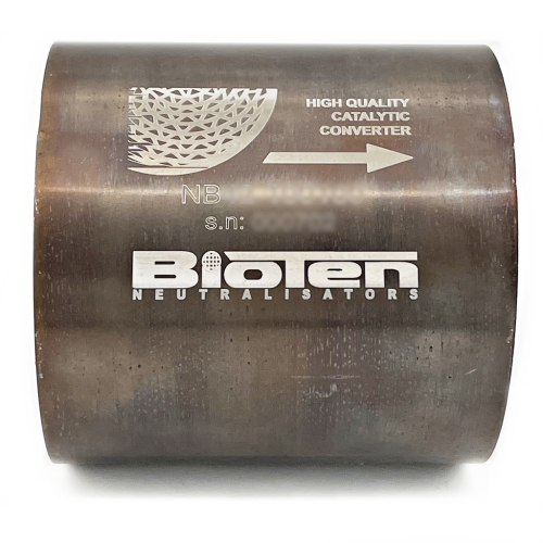 Катализатор Bioten 4.0 Pt,Pd,Rh 8g/ft³ (Евро-4) 110x100 мм, Блок металл, 400 cpsi.