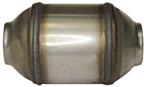 приварка монтажных донцев для нейтрализатора 110 мм, выход ф55мм, нержавеющая сталь